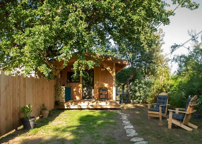 Joli En Bois A 7 Mn Des Plages Du Bassin D'arcachon * Андерно-ле-Бэн