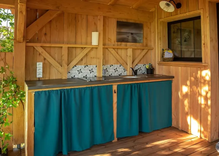 Joli En Bois A 7 Mn Des Plages Du Bassin D'arcachon Апартаменты Андерно-ле-Бэн