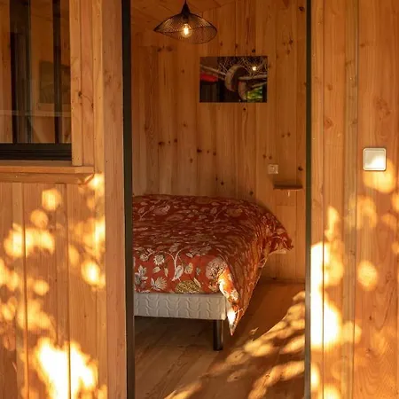 Joli En Bois A 7 Mn Des Plages Du Bassin D'arcachon 公寓